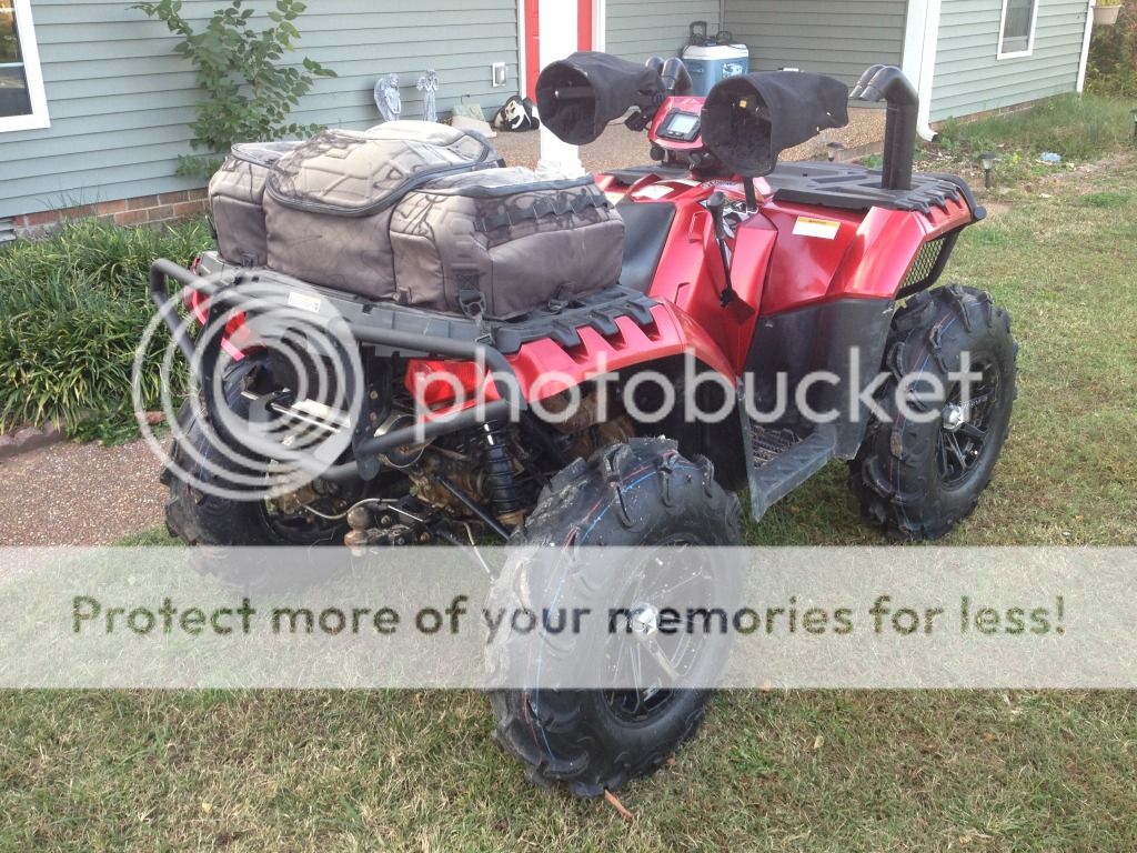 09 Polaris Sportsman 850 XP FS/FT Lifted, clutched, snorkled an more