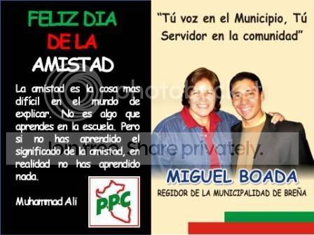 Dia de ka Amistad
